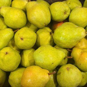 Poires william vertes
